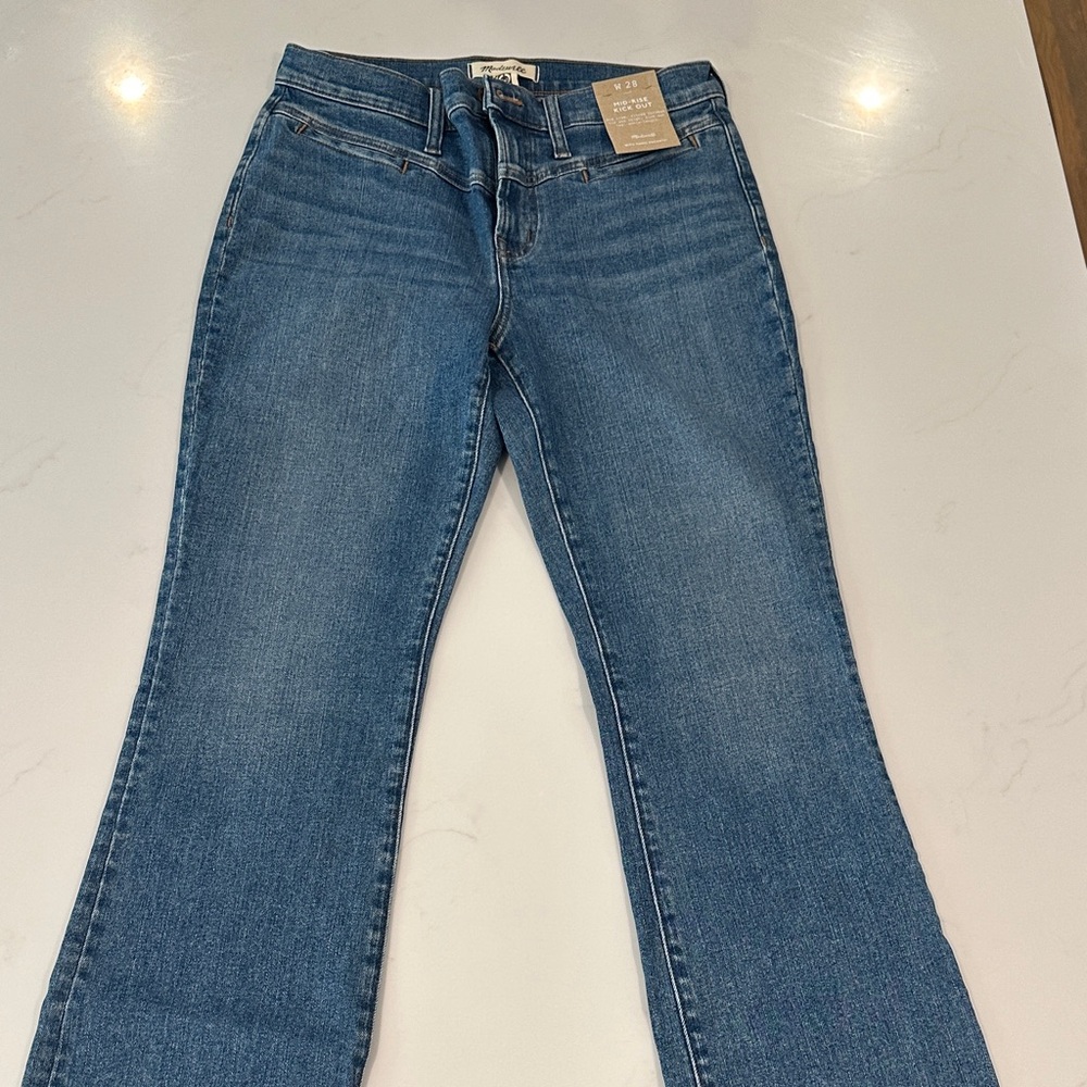 Madewell Classic Denim Flare Jeans